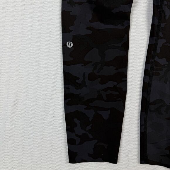 Lululemon Fast and Free Tight II Nulux Incognito Camo Multi Grey Size 8 - Picture 6 of 11